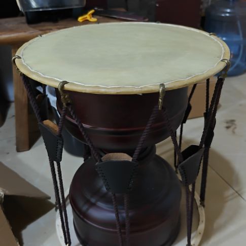 简***真周边茶空间摆件。架鼓一只全品。