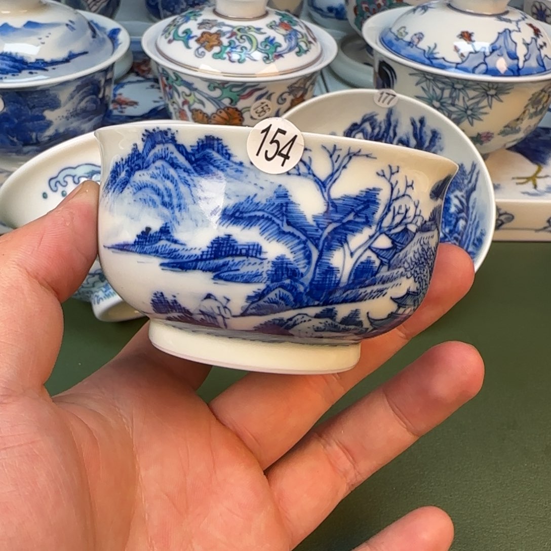 彦祖纯手工手绘茶具154