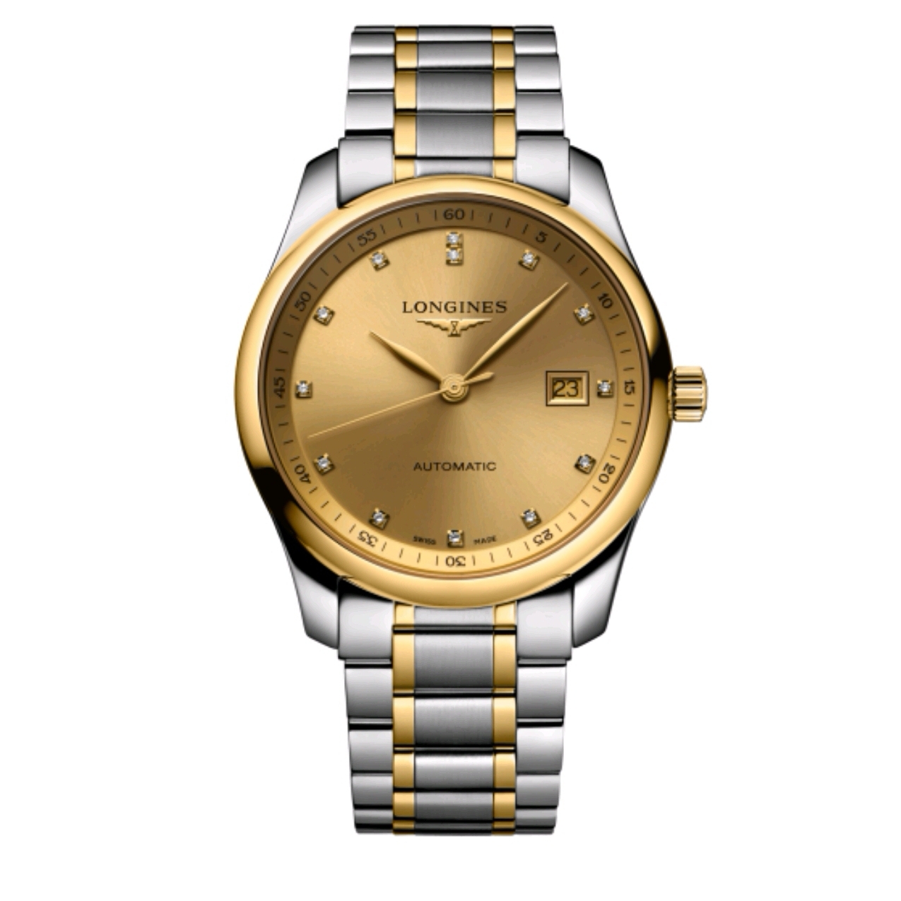 99新 Longines/浪琴  浪琴名匠   40间金黄盘内钻  单表