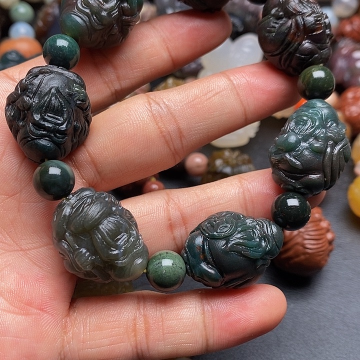 石英质玉手链未镶嵌相****程