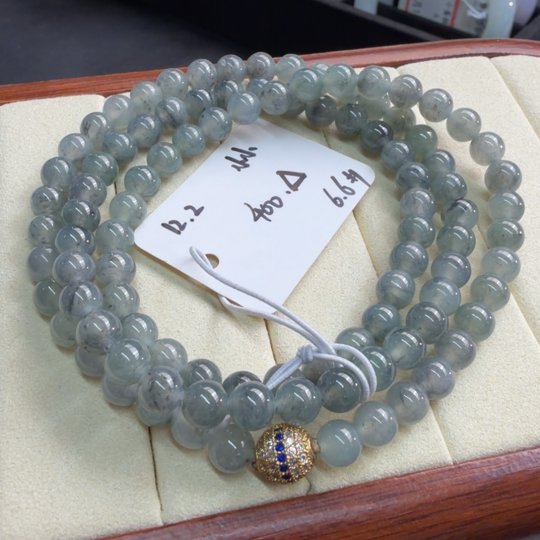 翡翠未镶嵌手链111