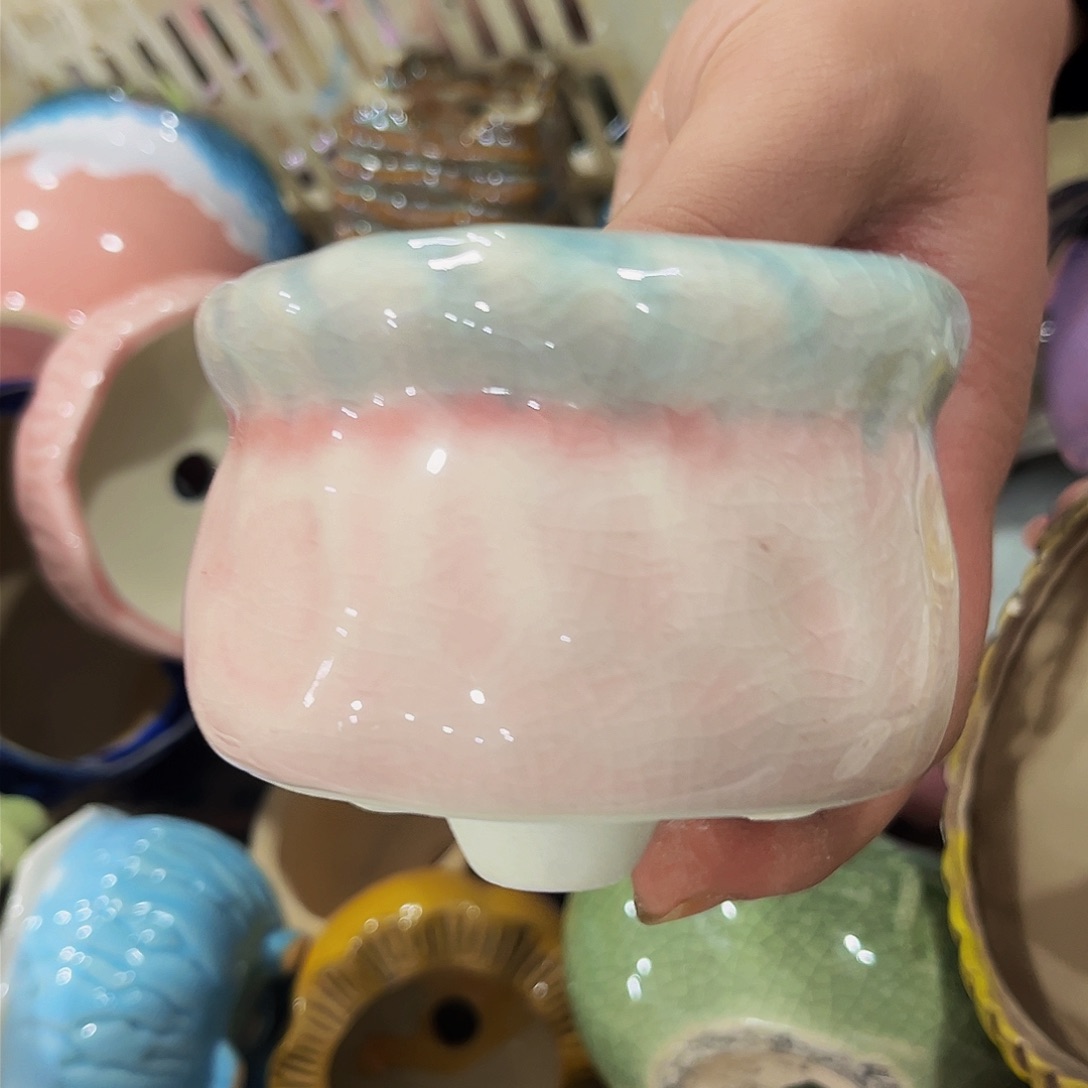 陶瓷高温陶瓷多肉花盆