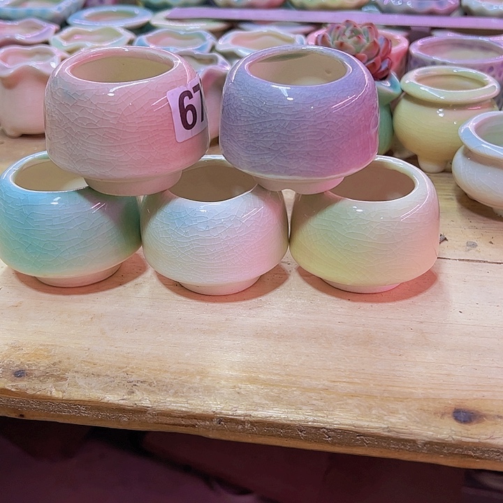 陶瓷花盆当场凑满12包邮