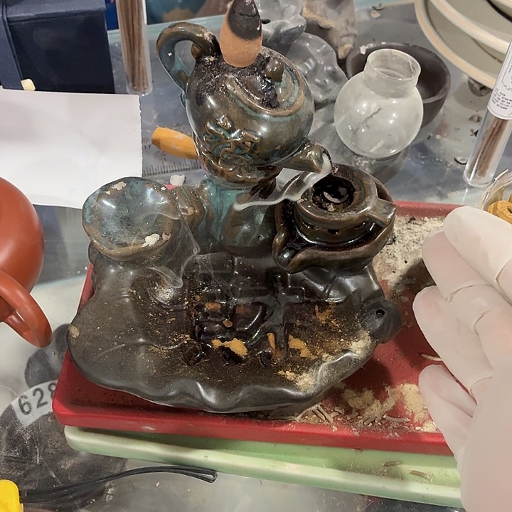 茶具微暇，介意勿拍