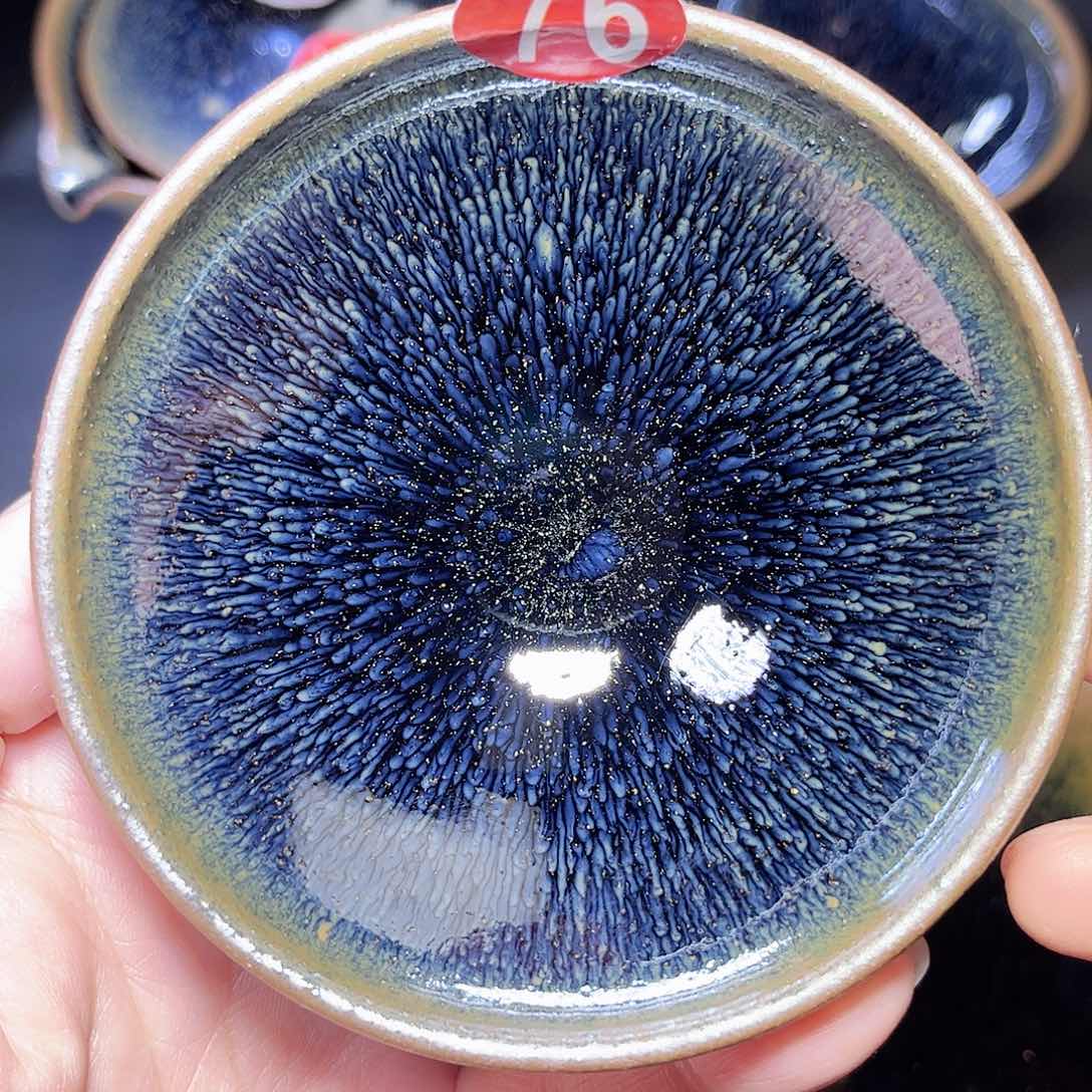 茶盏蓝毫主人杯茶器76