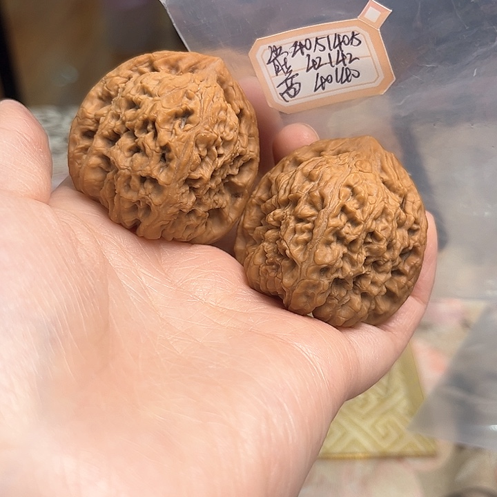文玩核桃把件赵喜满南将石