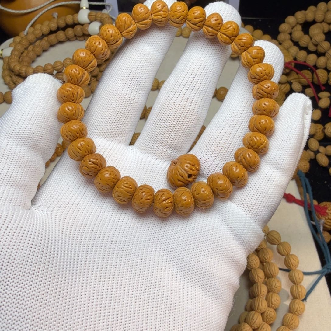 吊坠桃核蟠桃1.0手串