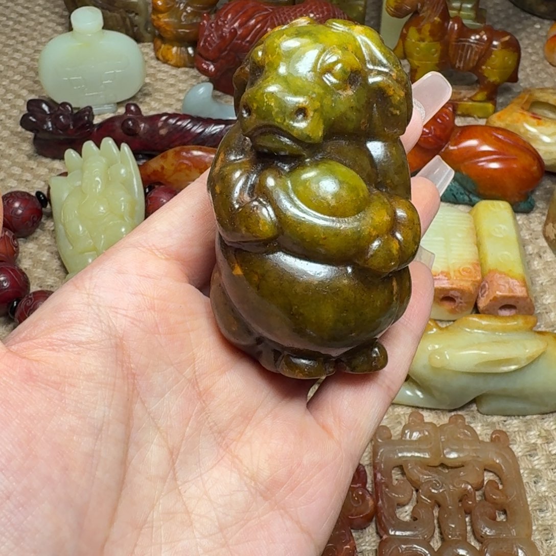 白玉菩提吊坠挂件