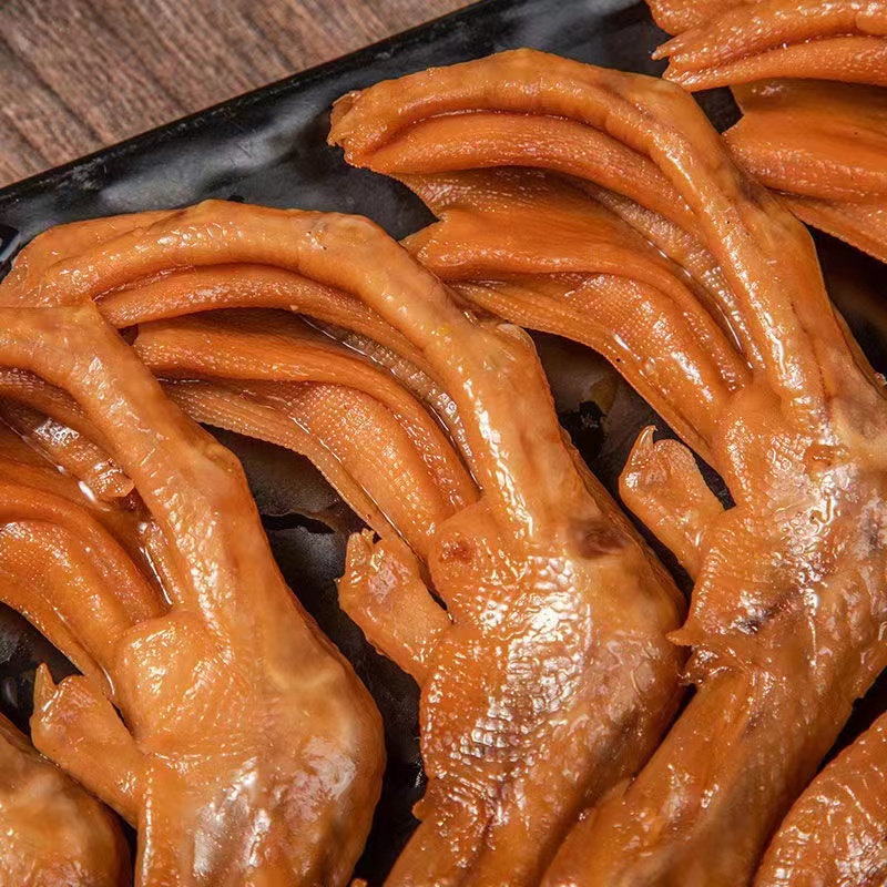 川卤美味五香鸭脚