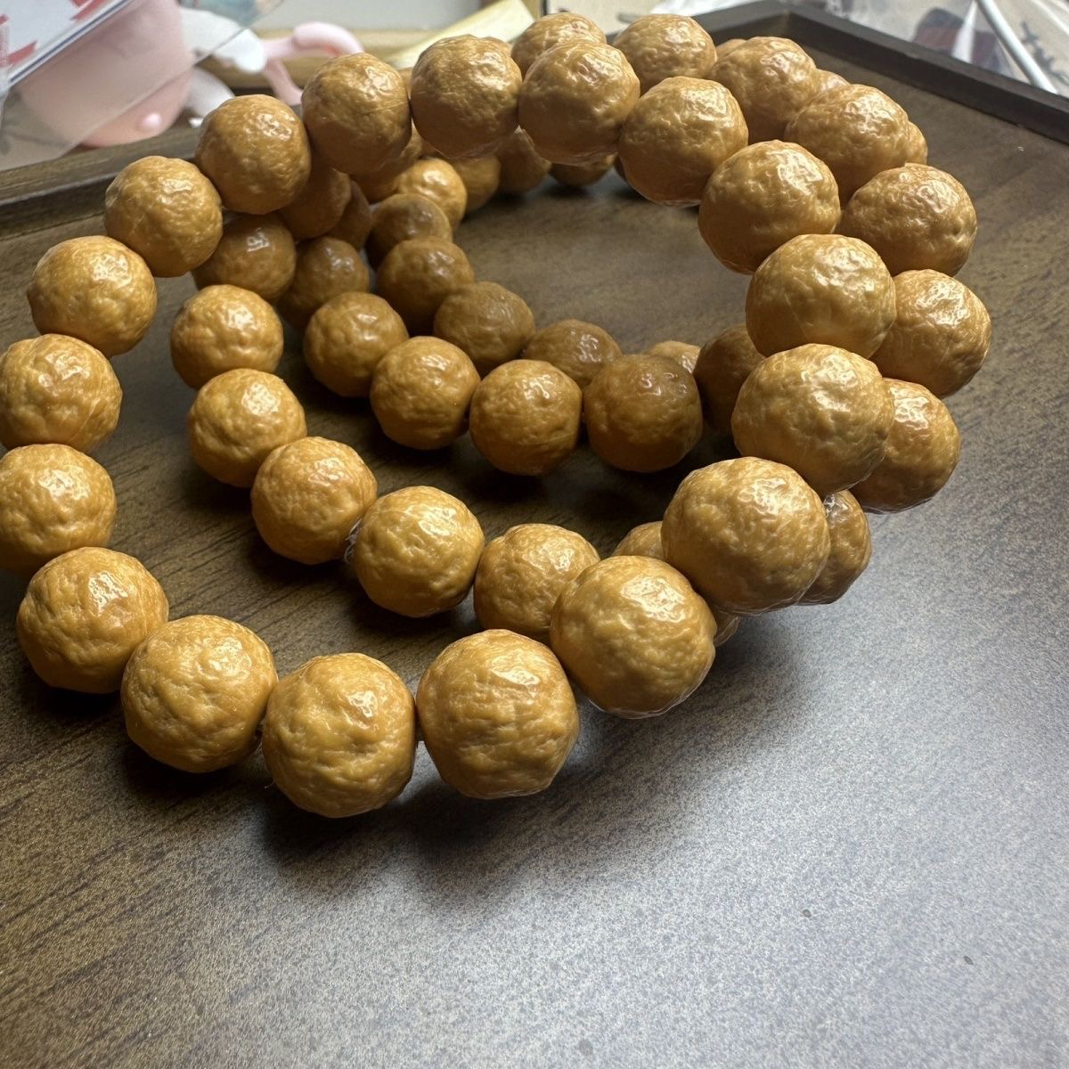 尺寸13-14纯手工舍利子龙岩料爆款猴头手工雕刻一条