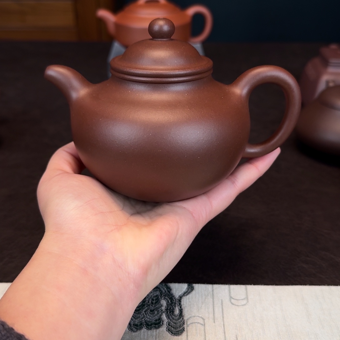 茶壶紫砂底槽清掇球