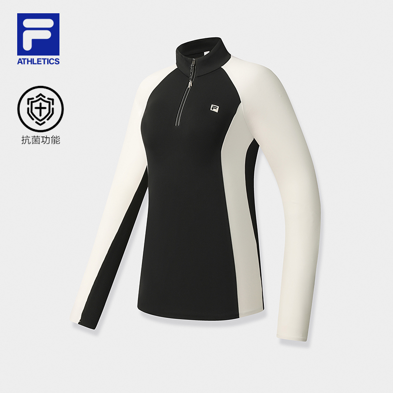 Fila/斐乐内搭长袖运动舒适时尚休闲女士保暖秋冬立领A11W541205F