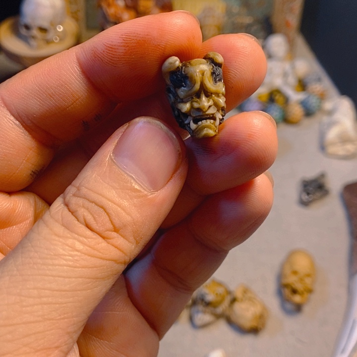 手串/手链鹿骨1.4般若三通孔其他孔道备注