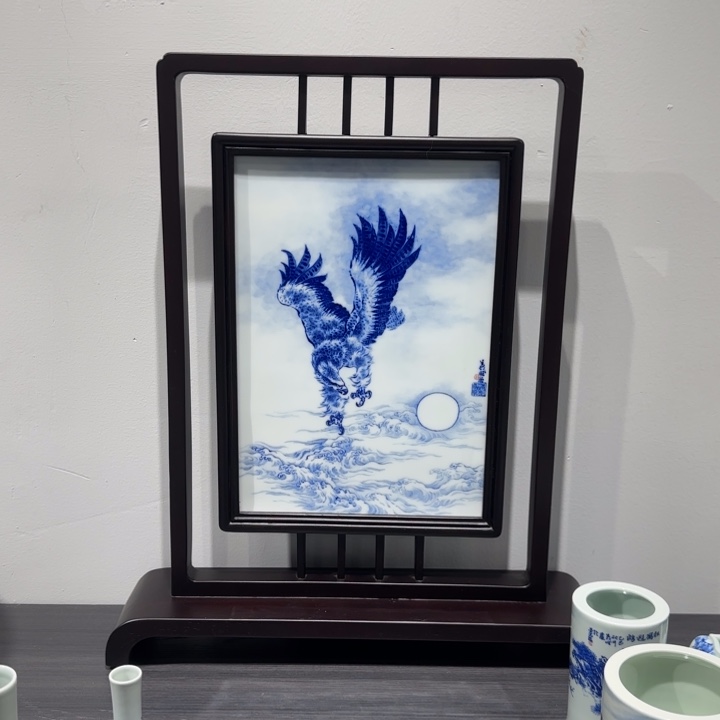 瓷片陶瓷作品 陶瓷 手绘