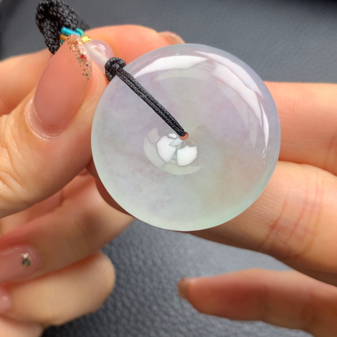 翡翠未镶嵌颈饰翡翠饰品33.5-6