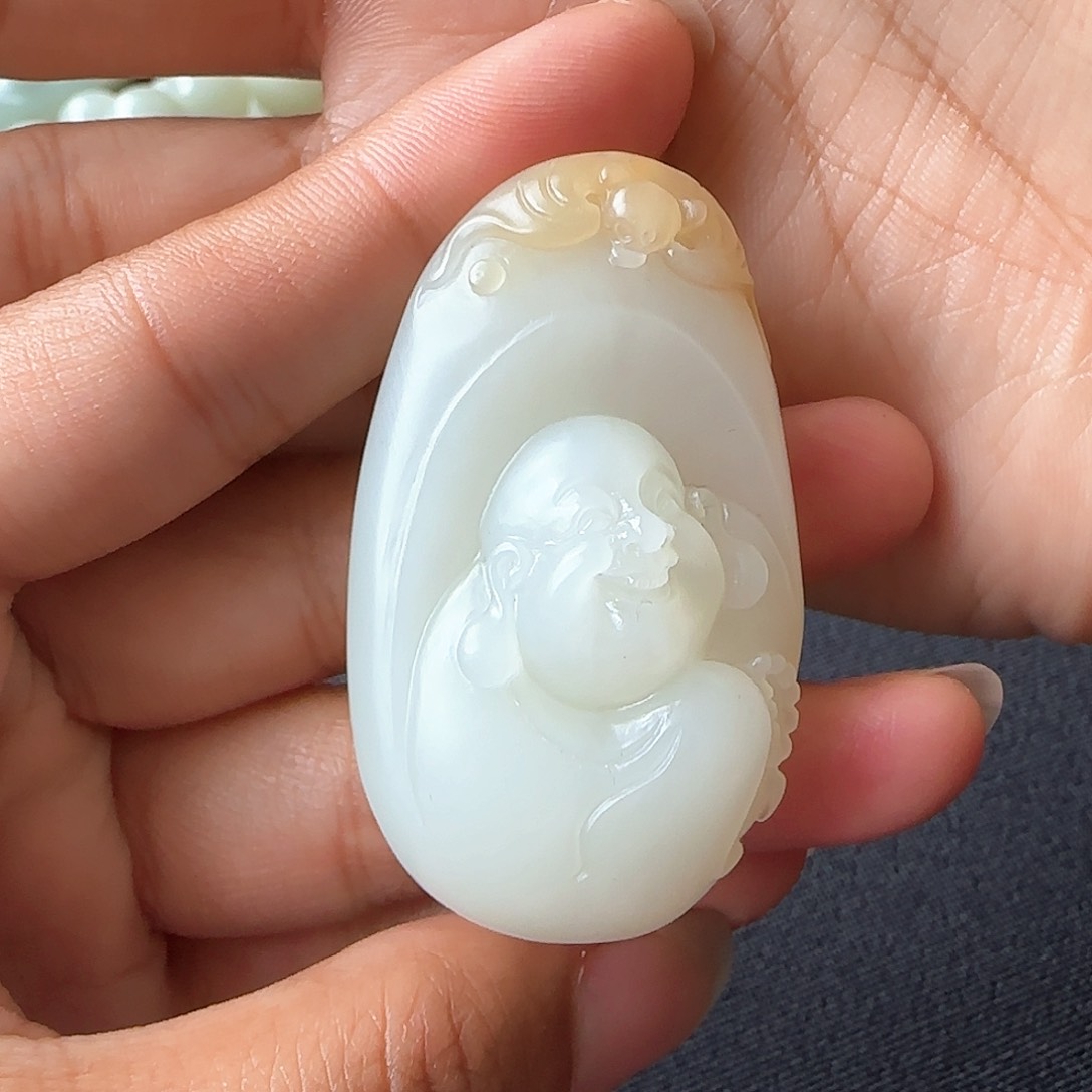 和田玉颈饰未镶嵌用****3