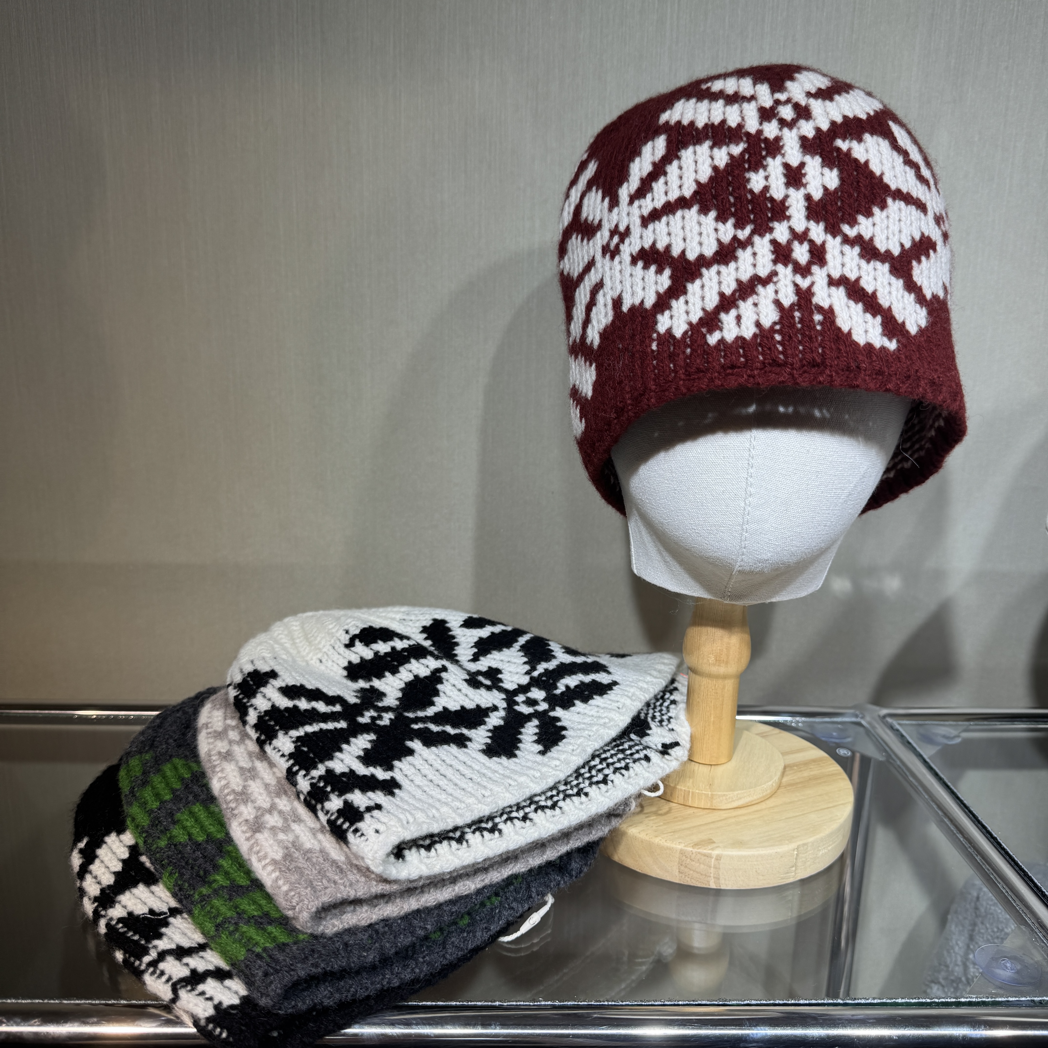 韩国进口费尔岛羊毛冷帽