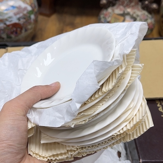 瓷片摆件工艺品瓷器摆件777