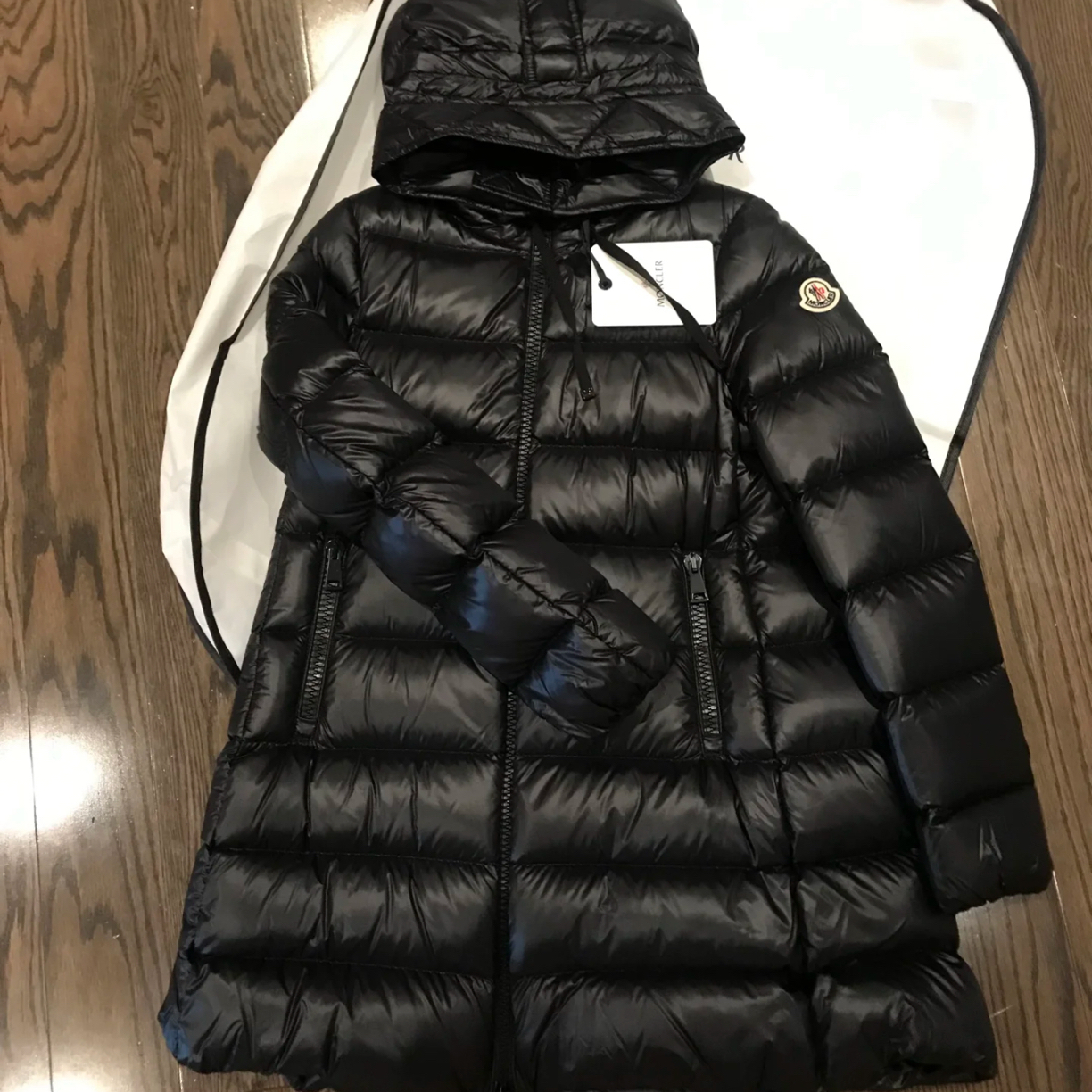 未使用 MONCLER Suyen经典中长款羽绒服/00码/252144