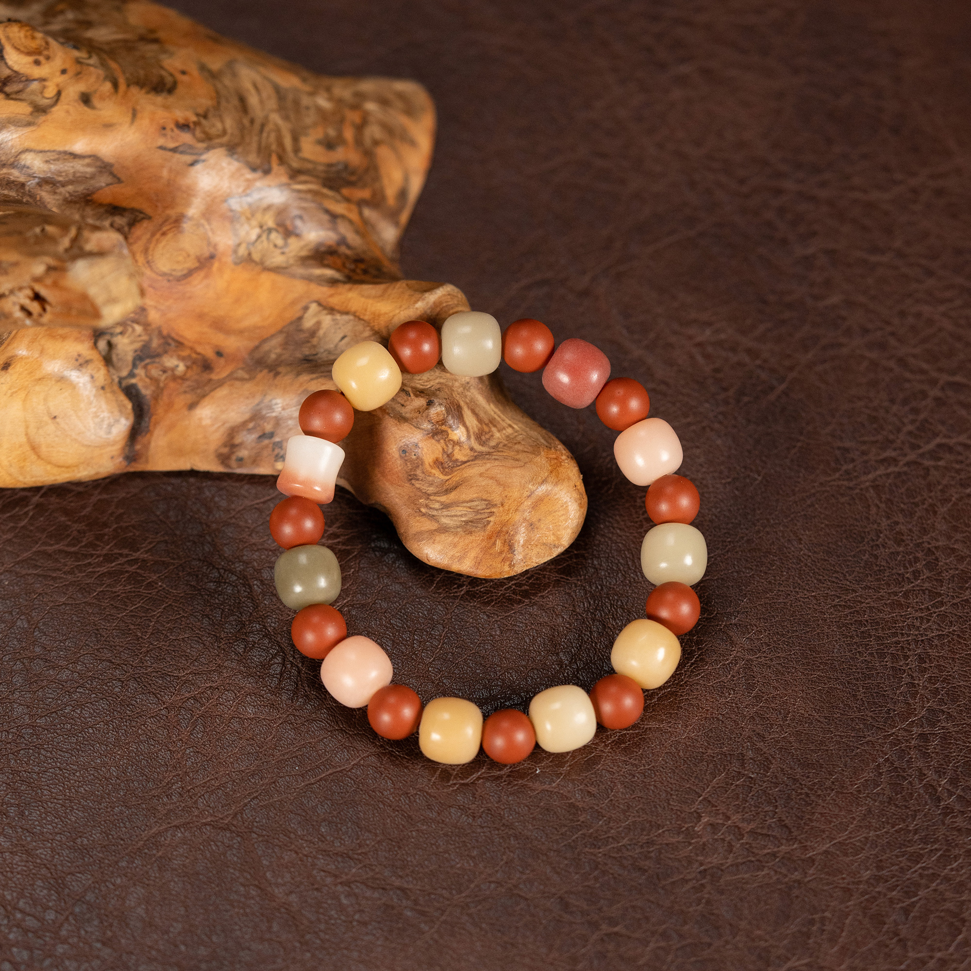 【利贞l紫砂手串单圈-菩提多宝】原矿紫砂尺寸8mm茶具配件FXS