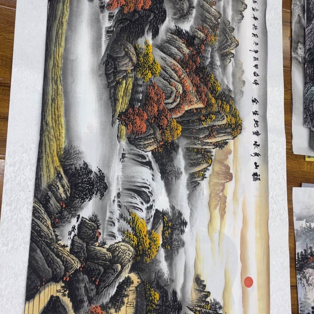 一****^精品四尺画心作品！