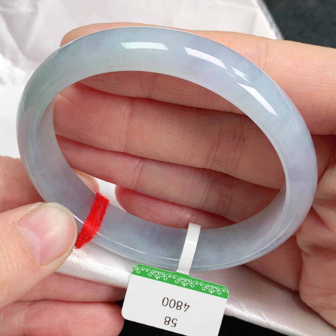 翡翠手镯未镶嵌58贵妃