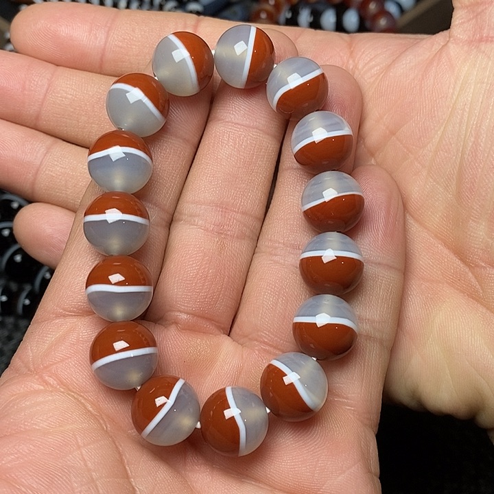 玛瑙/玉髓手链未镶嵌