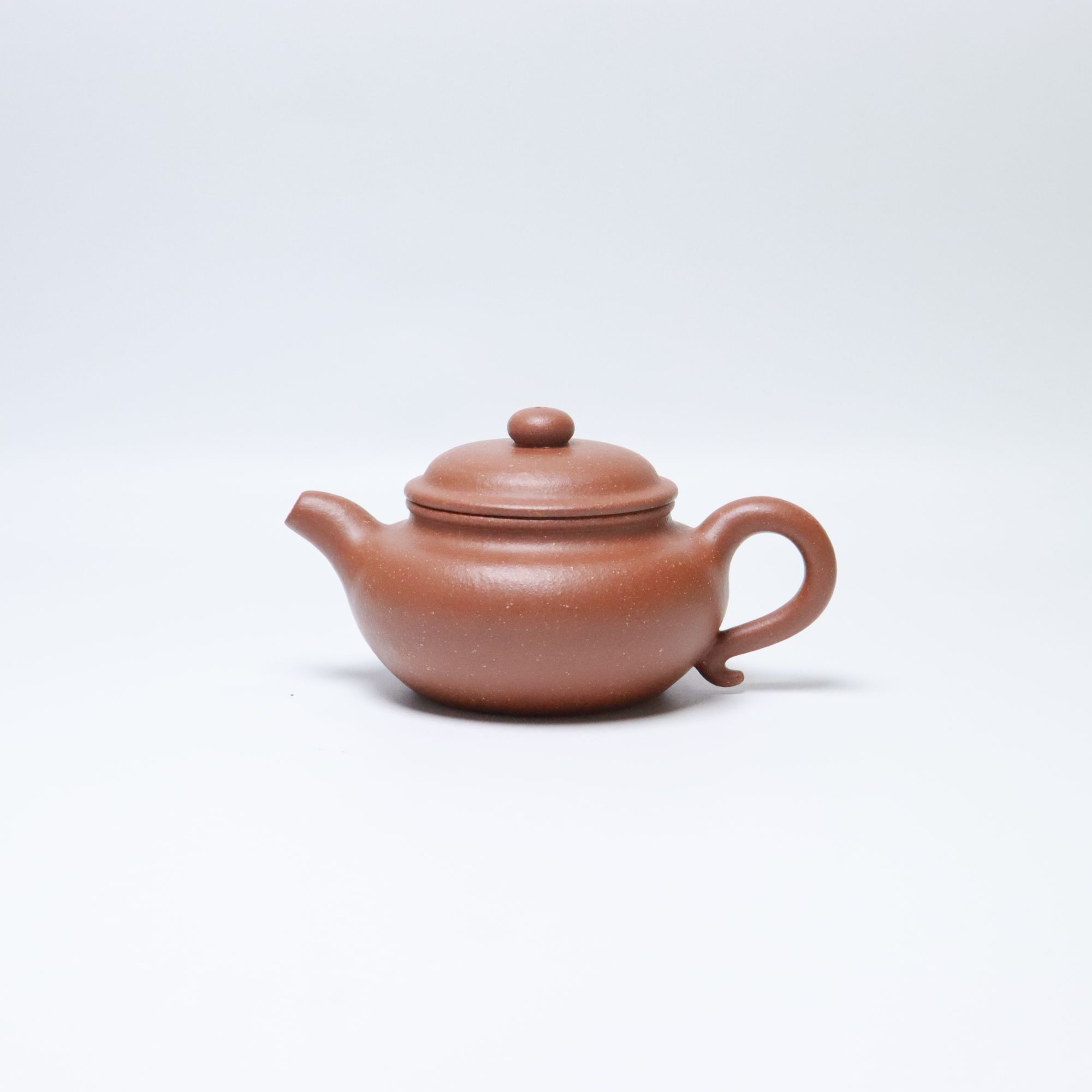 仿古 宜兴紫砂壶全手工原矿红降坡200cc家用紫砂壶泡茶器