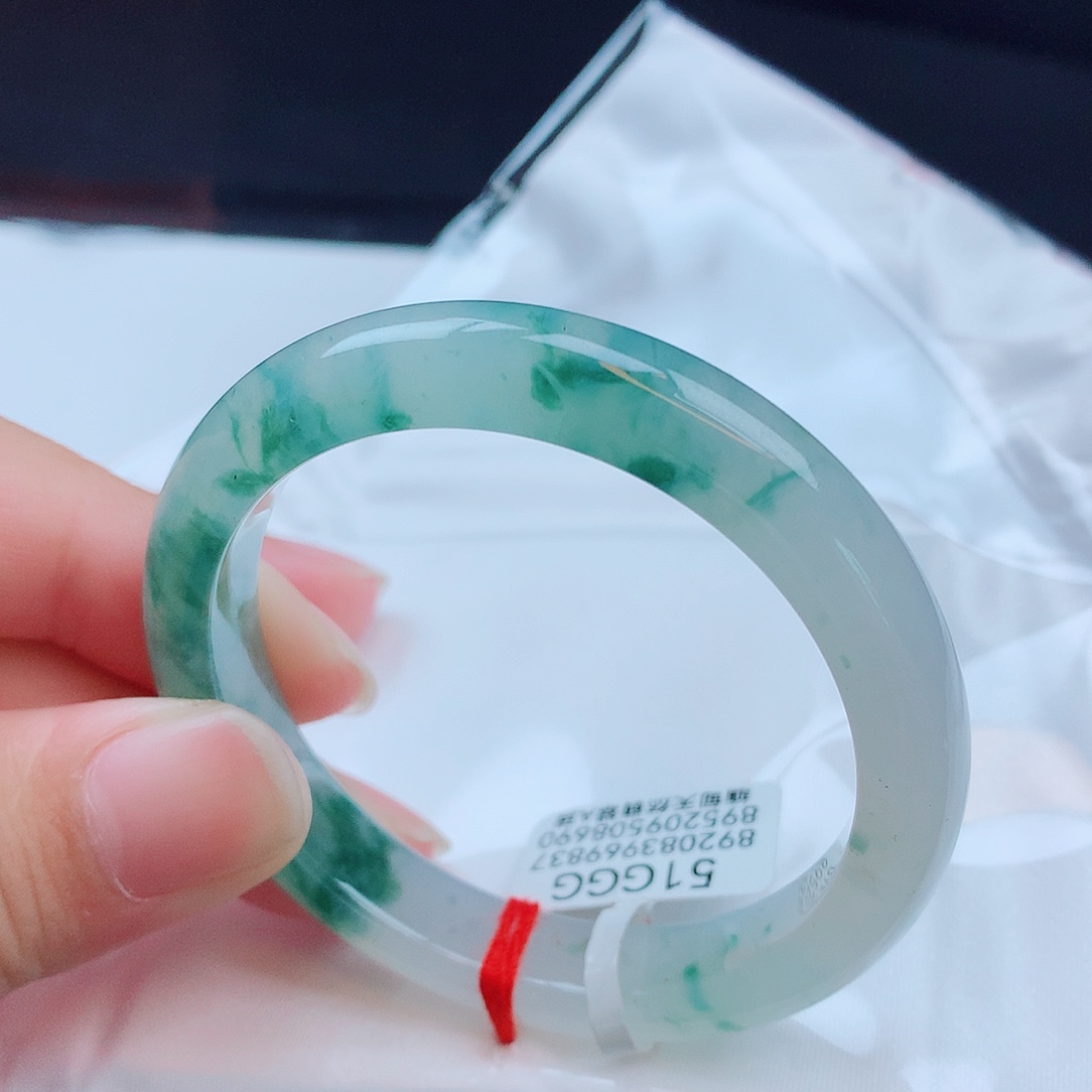 翡翠未镶嵌手镯天然缅甸翡翠A货手镯 