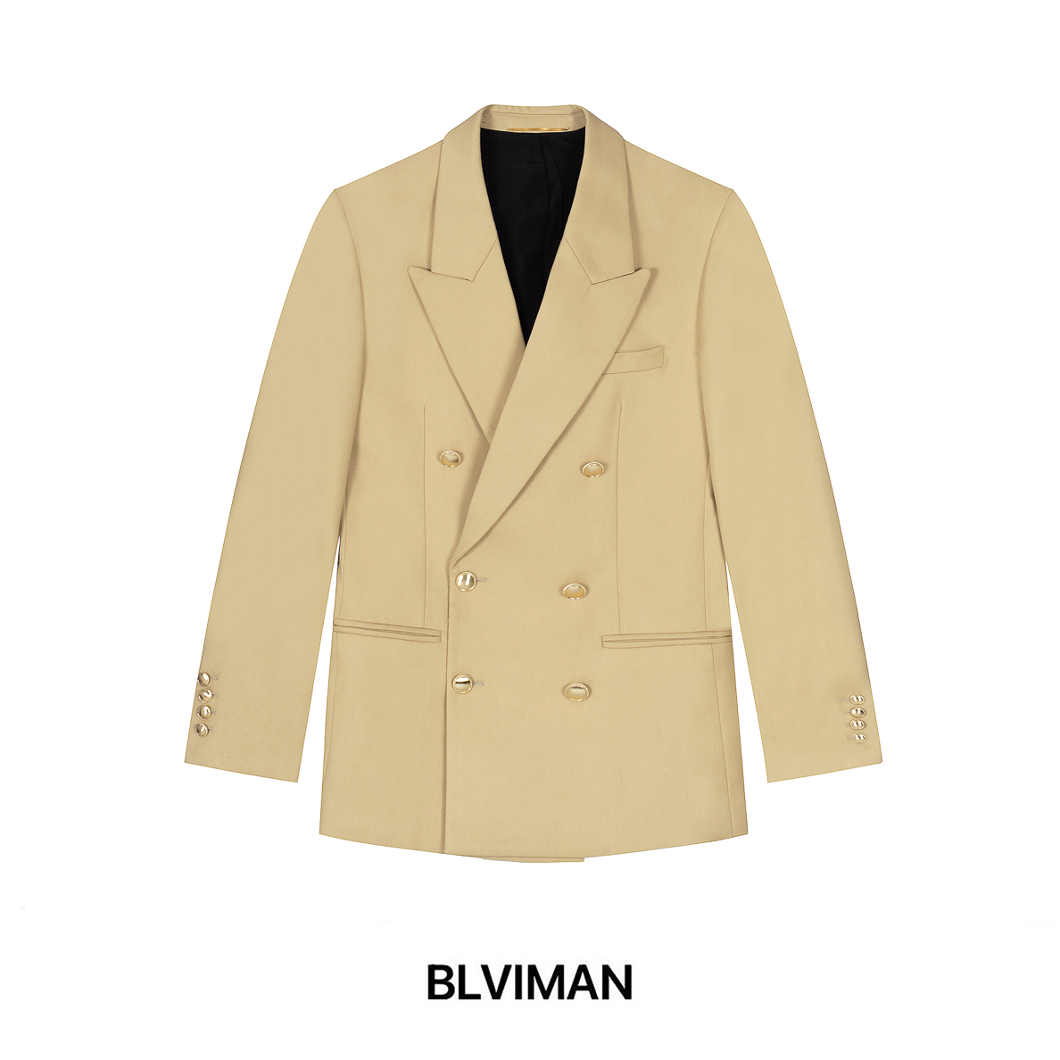 25ss卡其上衣商务风格百搭西装6070