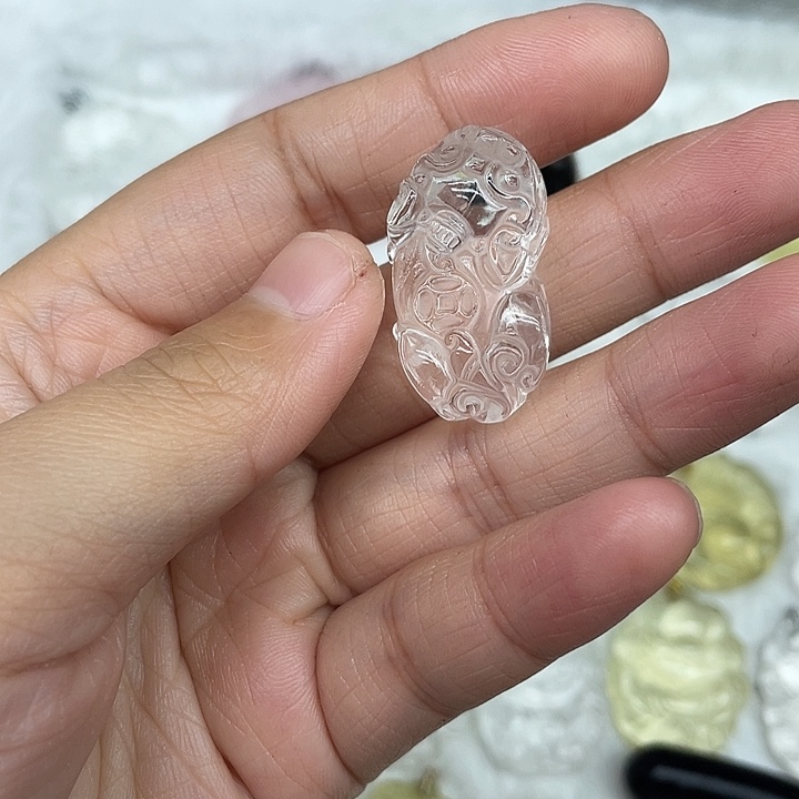 紫晶配件吊坠银S925镶嵌