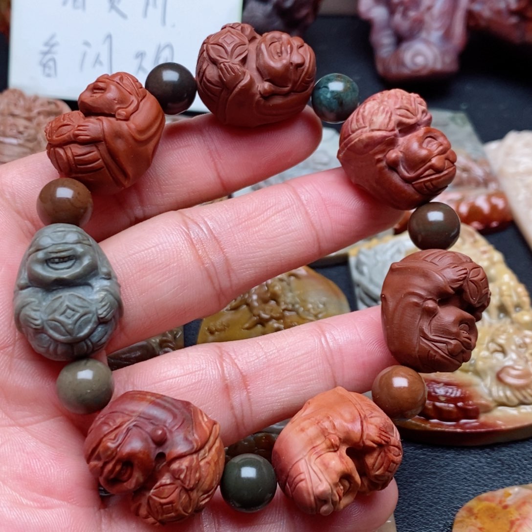 未镶嵌手串玛瑙/玉髓