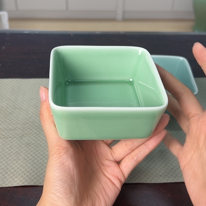 龙泉云间青瓷小米茶器