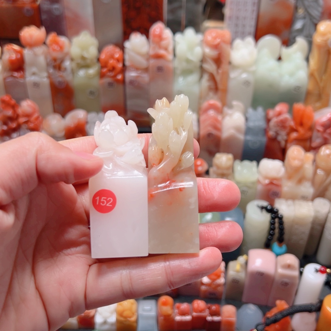 夏***荷大糖手工篆刻器皿