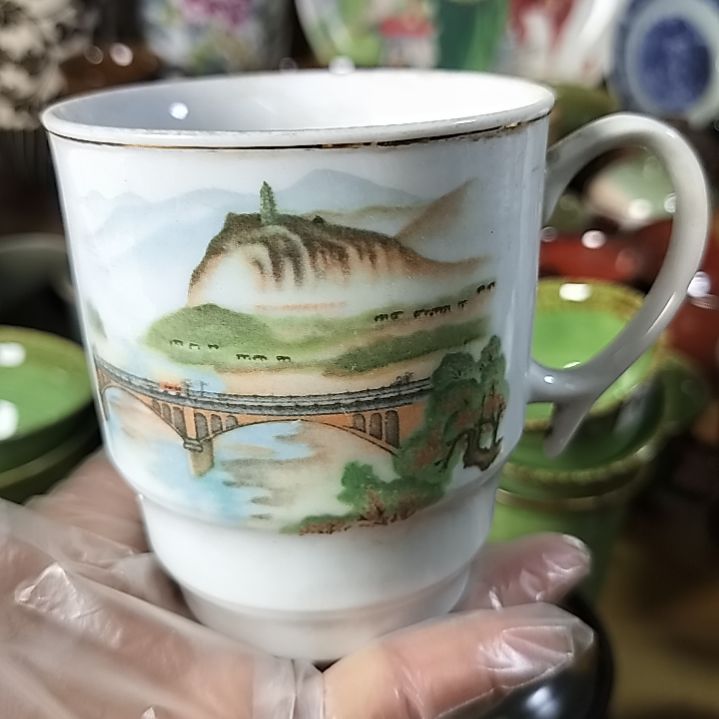 盘瓷片陶瓷杯盘壶碗都有