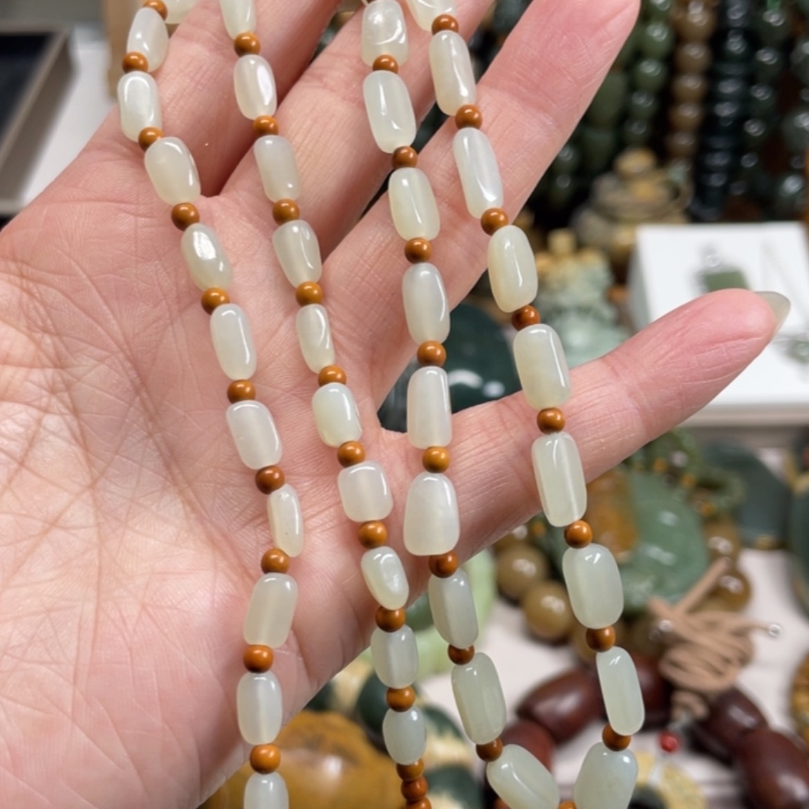 【闪购商品】和田玉项链未镶嵌