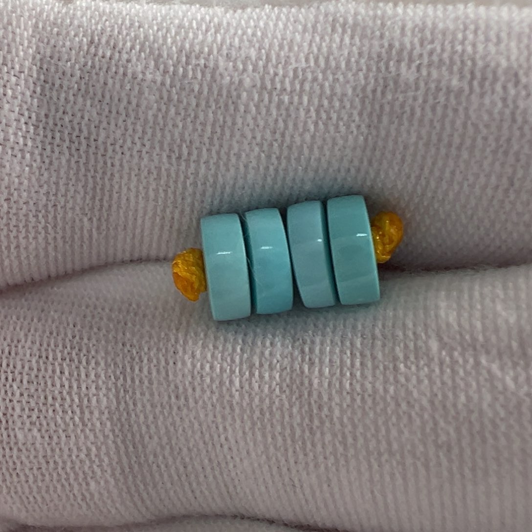 未镶嵌绿松石隔片6mm