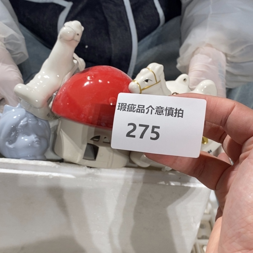 【闪购商品】摆件朵****朵陶瓷摆件瑕疵特卖