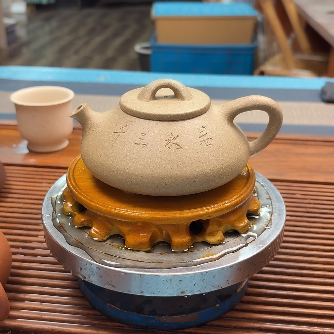 茶壶紫砂半手工制作