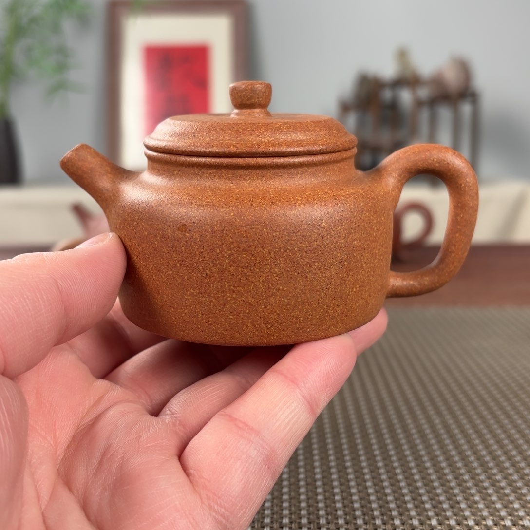 紫砂茶壶黄龙山原矿紫砂壶