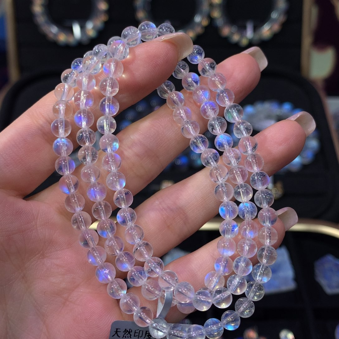 月光石手链5.2未镶嵌