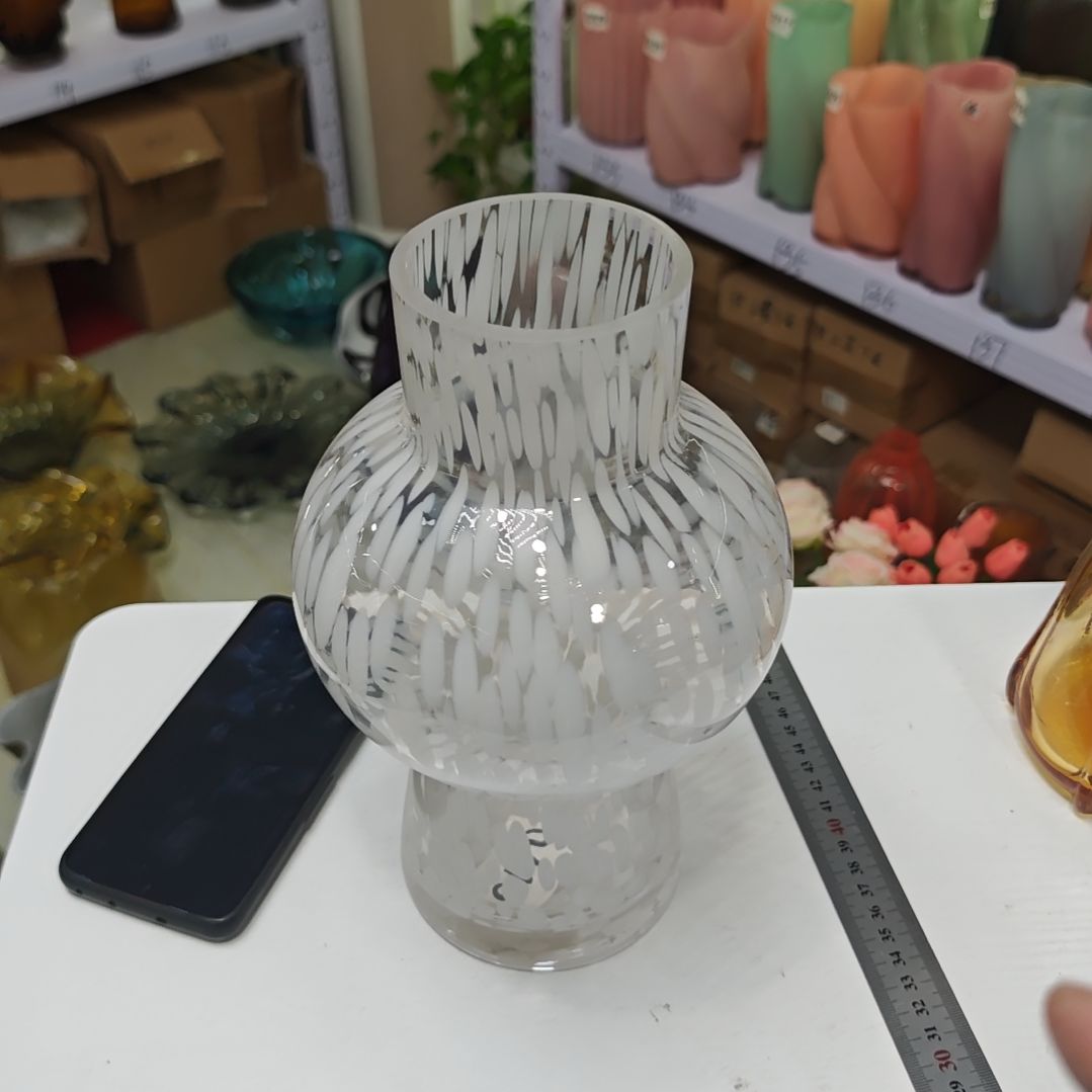 高27口7琉璃造型花瓶