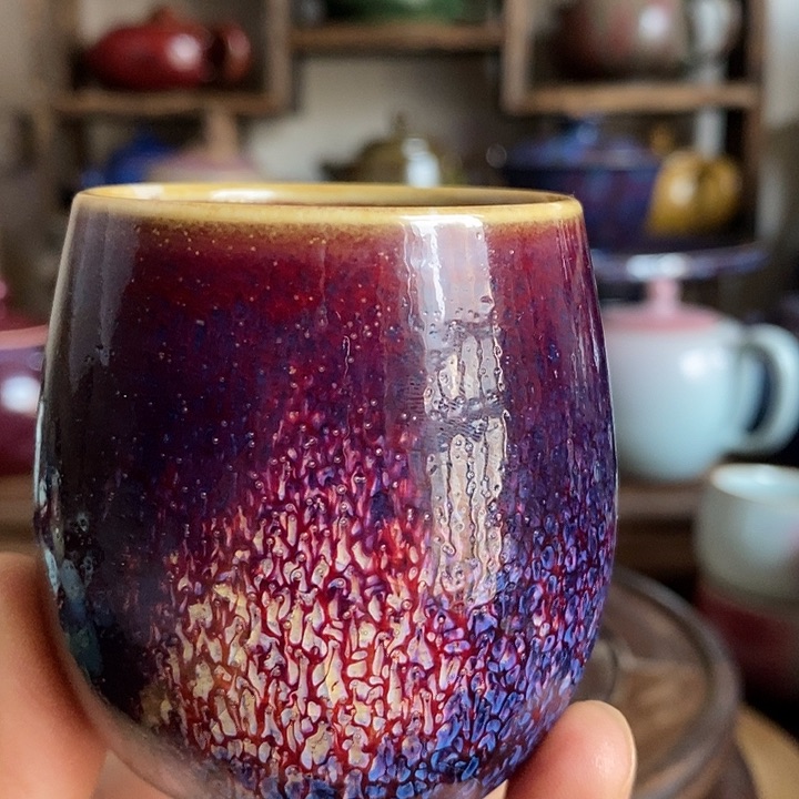 用****2中国神后钧瓷茶具