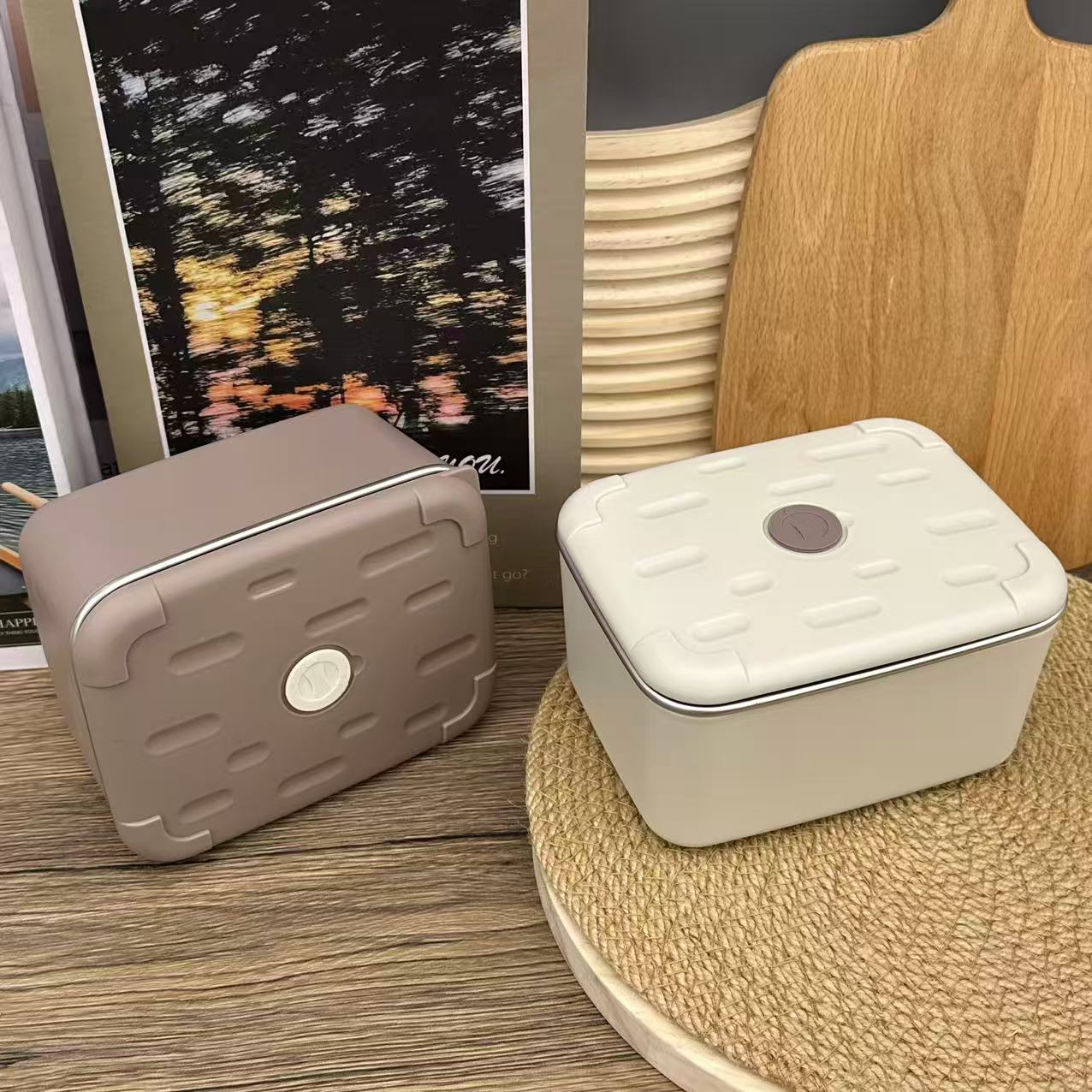 可微波炉加热双层饼干保鲜盒1个【汤姆福利专场】