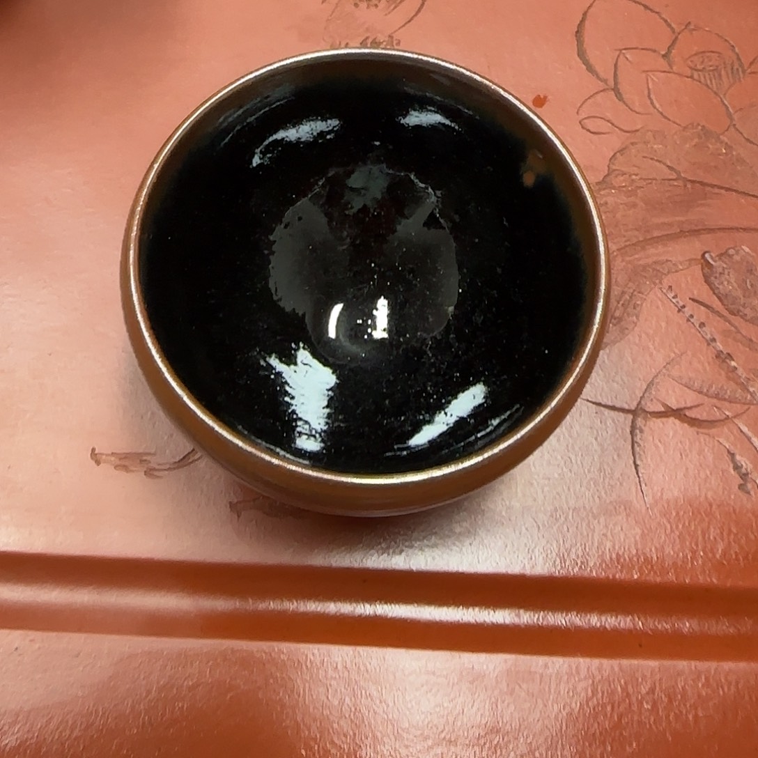 颜***少茶盏印春堂原矿釉