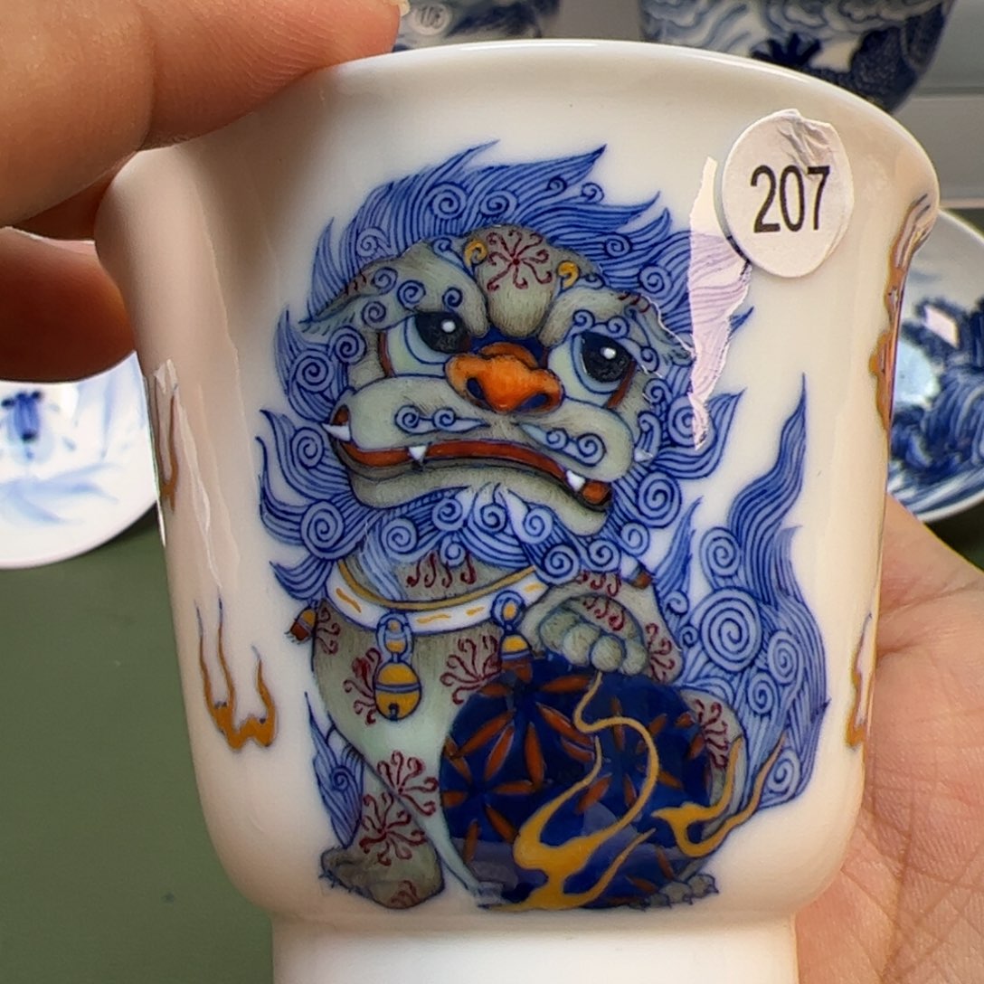 杯木木景德镇纯手绘茶具207