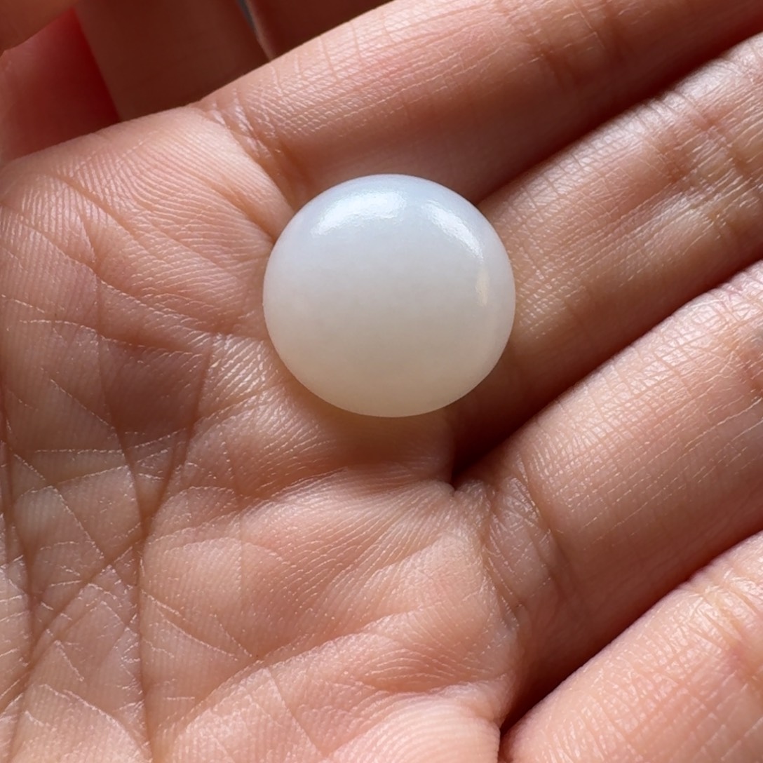 和田玉未镶嵌颈饰真*