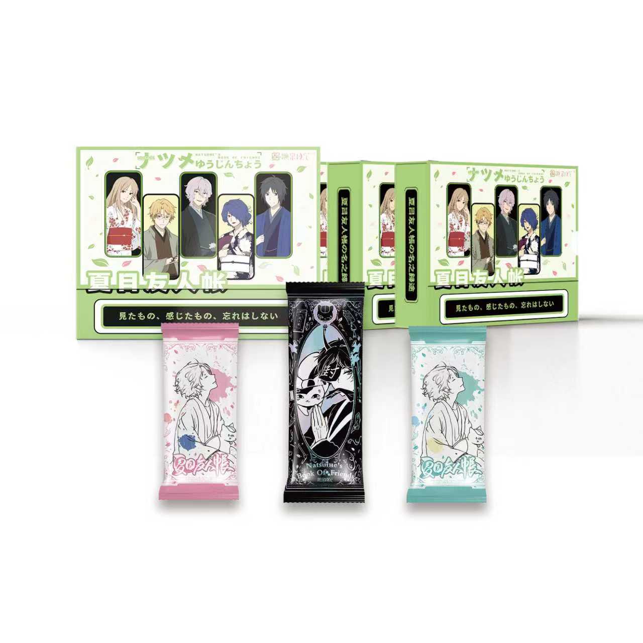 X【凑三色】《夏目友人帐》糖果日记 国卡二创卡牌盲盒收藏动漫周边