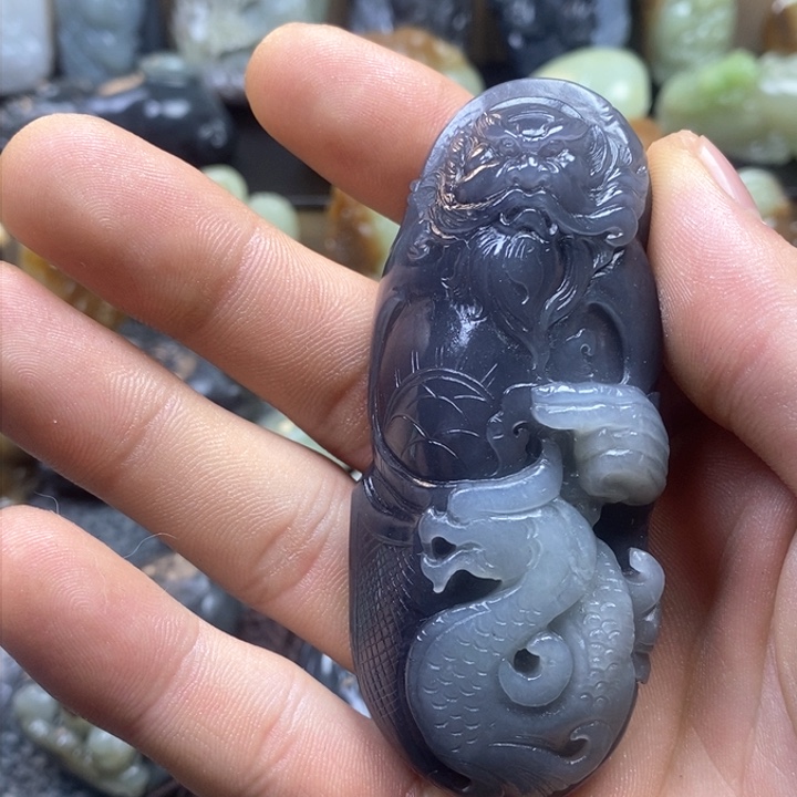 和田玉（糖玉）挂件未镶嵌