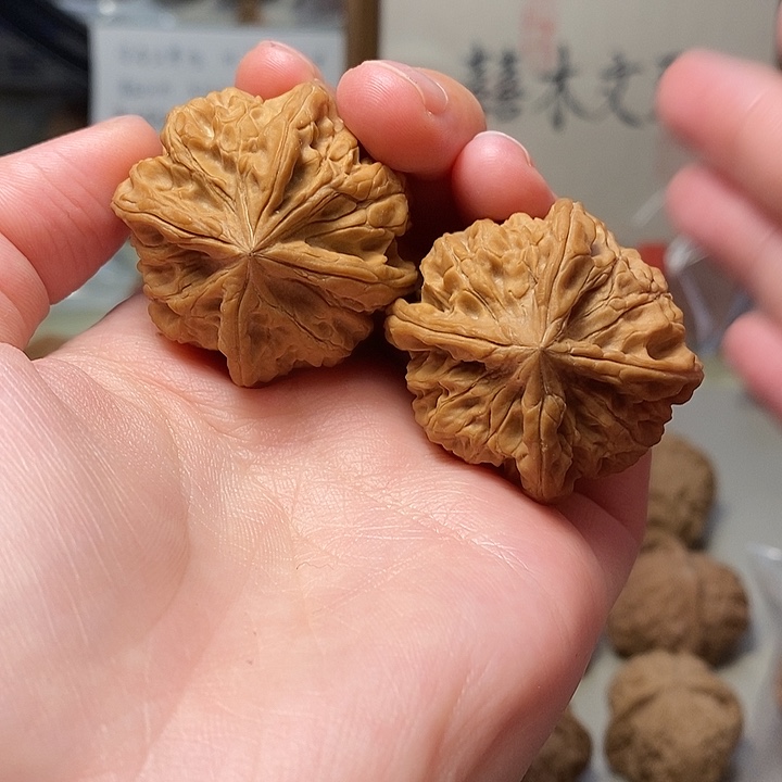 吊坠文玩核桃38四棱